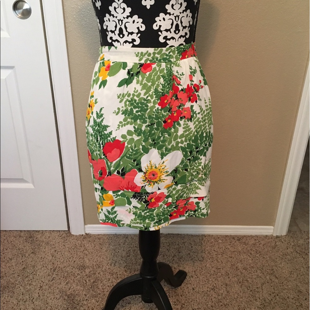 Floral skirt